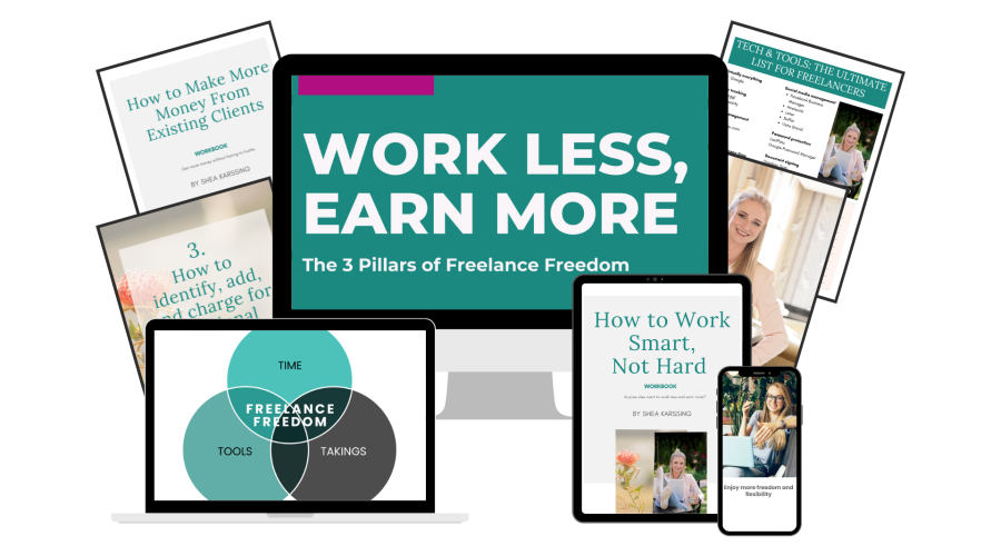 Work Less Earn More Course Content Image
