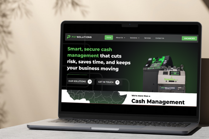 Shea Karssing - Portfolio - PaySolutions - Website Copy